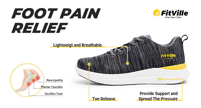 plantar fasciitis extra wide shoes for men