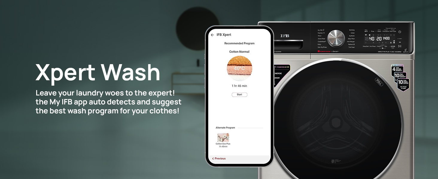 front load,washing machine,front load washing machine,ifb washing machine, Auto deterget dispenser