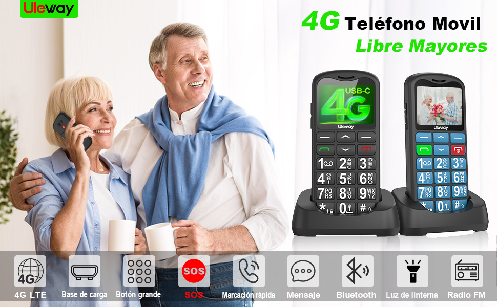 telefono movil para mayores