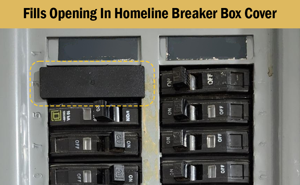 schneider electric square d filler plate, circuit breaker cover