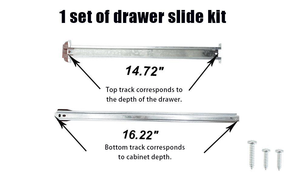 For Kenlin RiteTrak II Metal Track Replacement Kit
