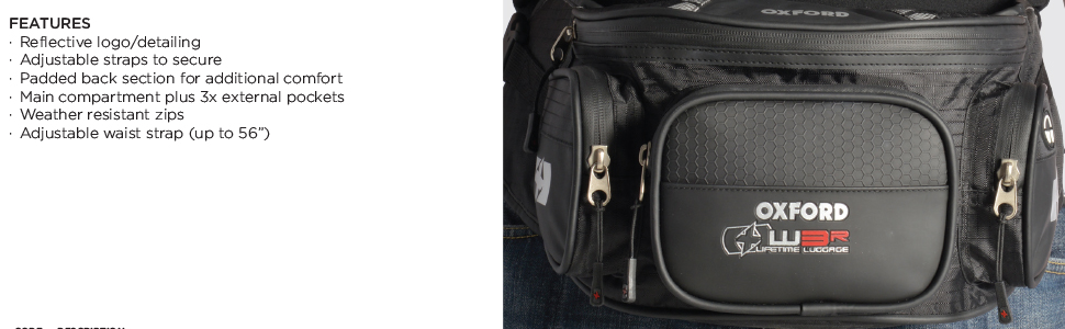 バッグ WAIST POUCH NYLON OXFORD COW LEATHER hobo 最大47%☆土日限定 セール30%OFF ホーボー ウエストバッグ