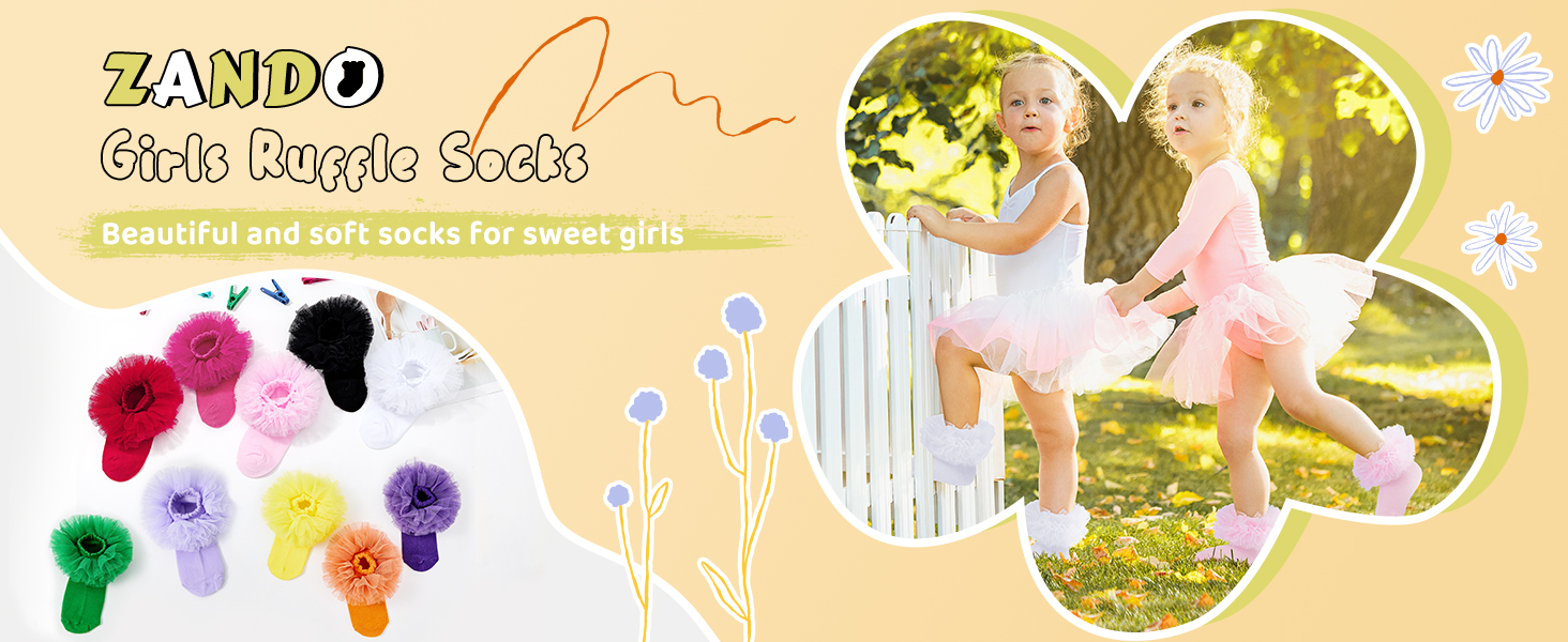 tutu socks for girls
