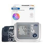 A&D Medical LifeSource PREMIUM Blood Pressure Machine with Wide Range Upper Arm Cuff(22-42 cm/8.6...