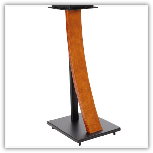 Eximus Bookshelf Speaker Floor Stand Cherry Color