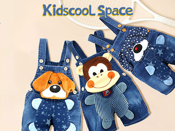 Amazon.com: KIDSCOOL SPACE Baby Summer Cotton Denim 3D