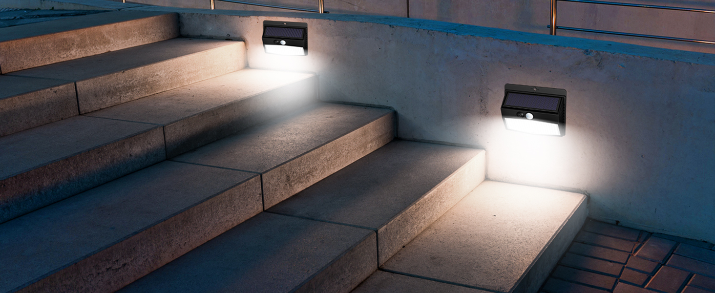 Peasur Solar Lights Outdoor Garden