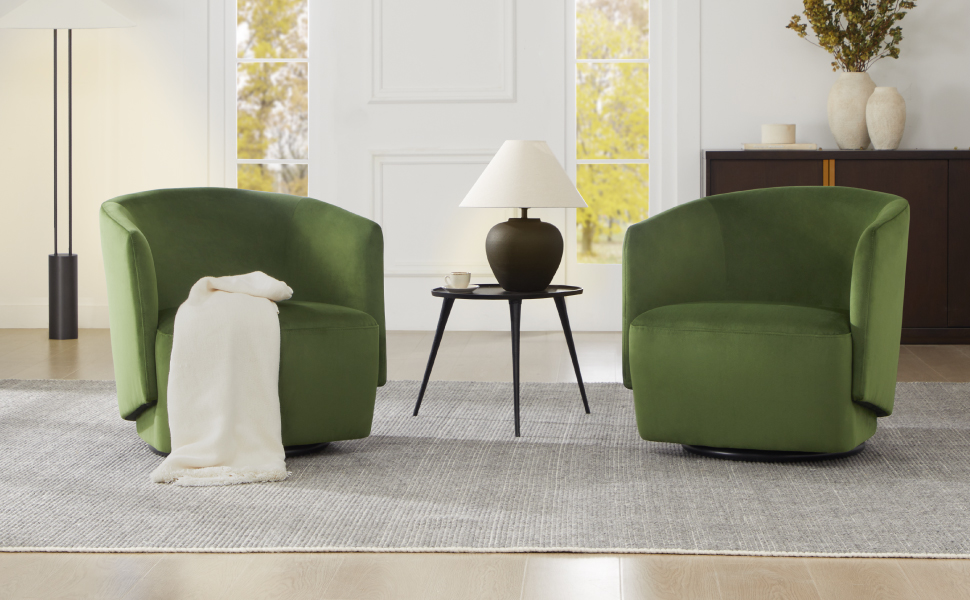 KISLOT Swivel Accent Chair
