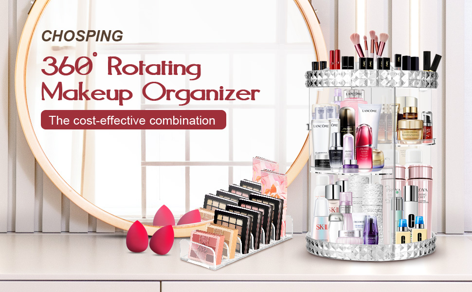 Rotating Makeup Organizer