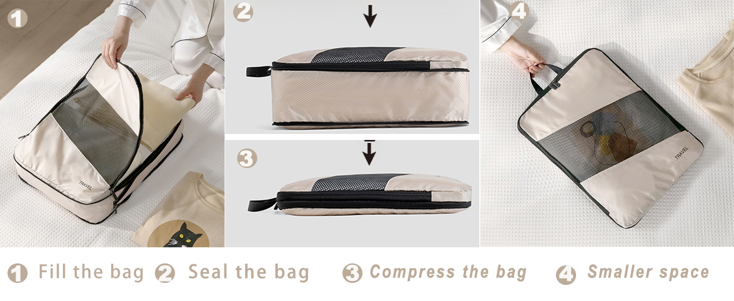 Compression Packing Cubes