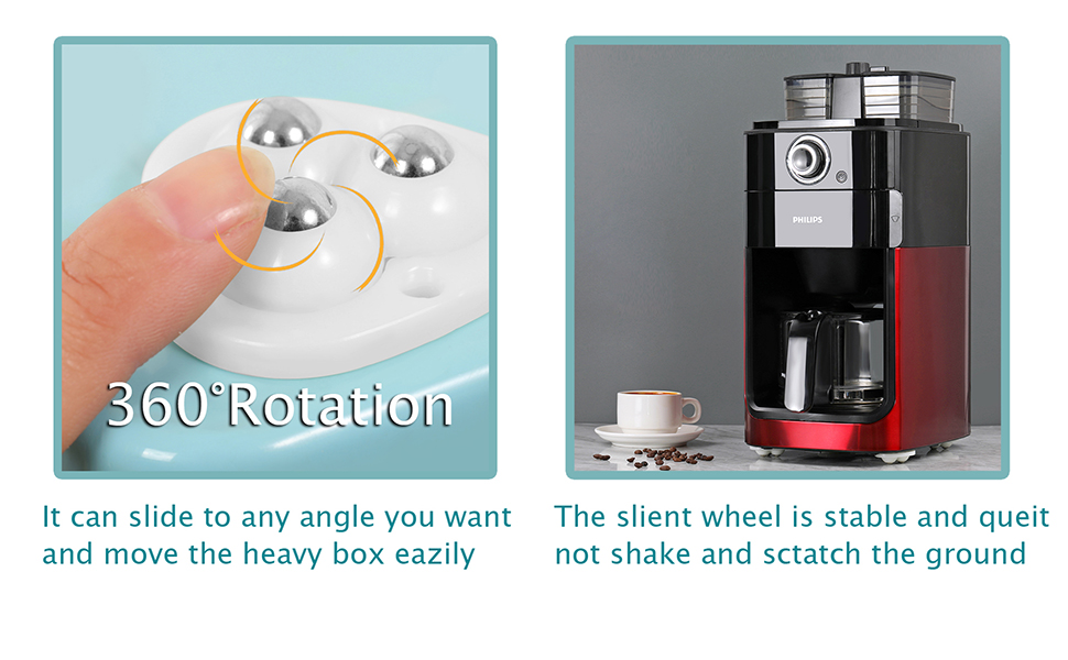 low profile casters 