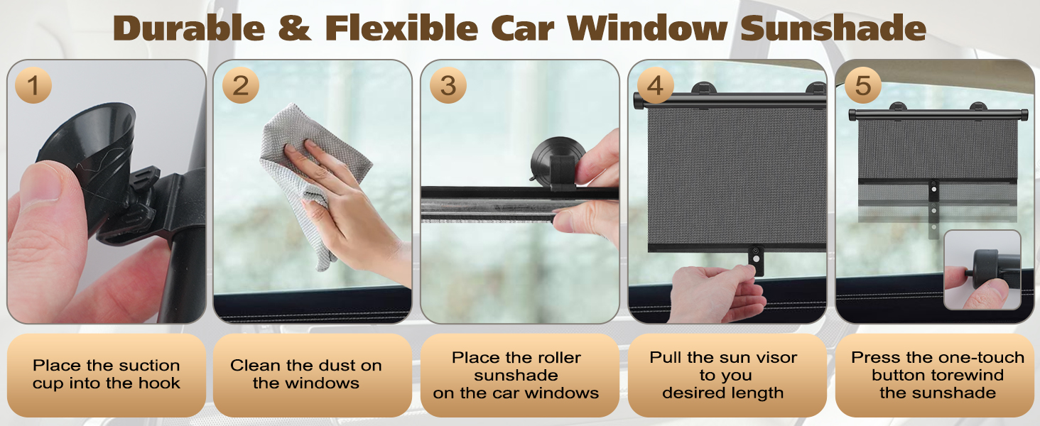 side window sun shade