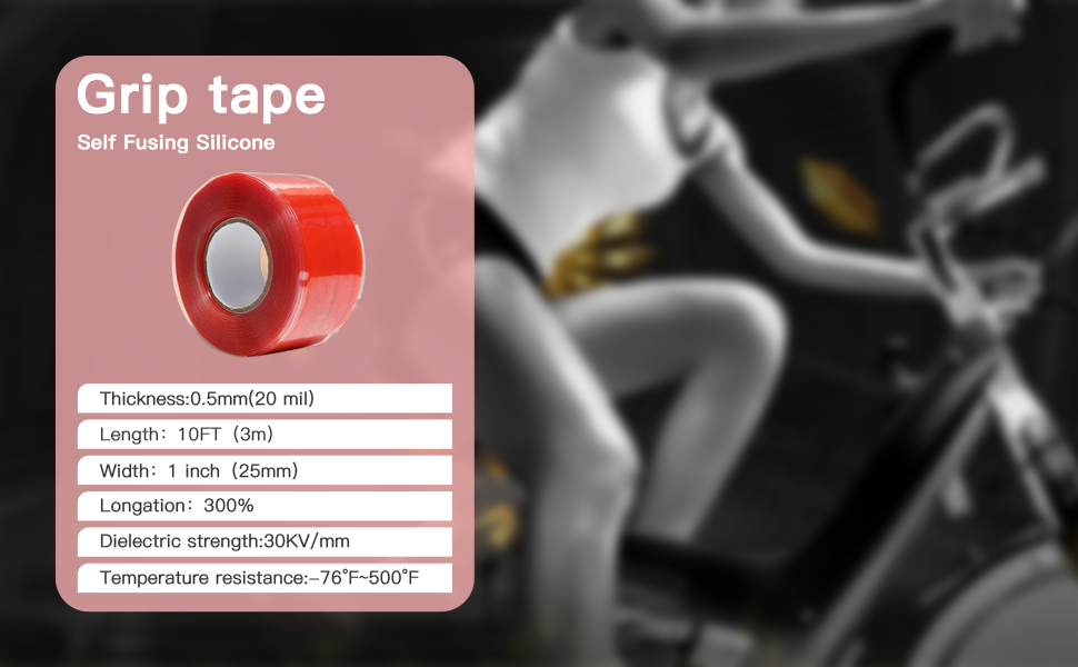 Fusion Grip Tape – Self-Fusing Silicone ... 12 rubber grip tape
