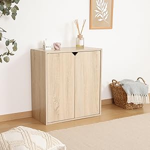 専用 1box Amazon|不二貿易 連結できる収納ボックス 扉付 幅60×奥行29×高