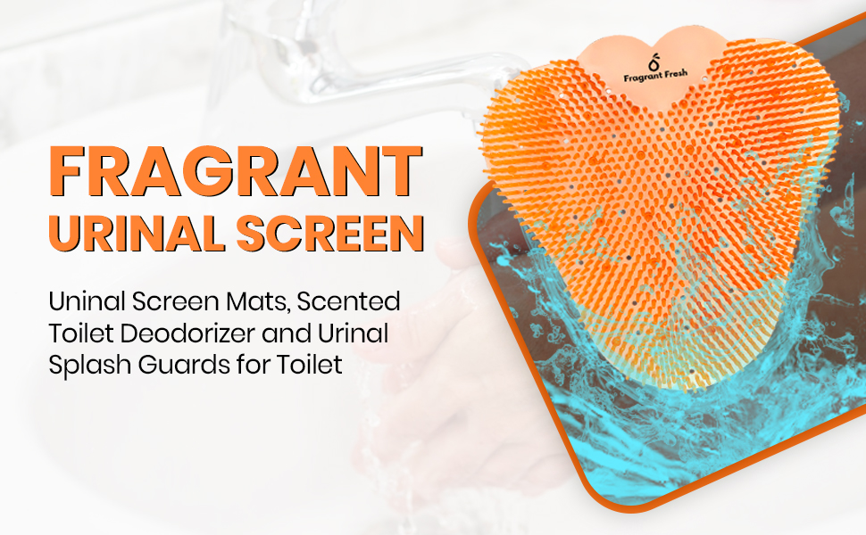 Fragrant Fresh Urinal Screen Deodorizer, Fresh Scented