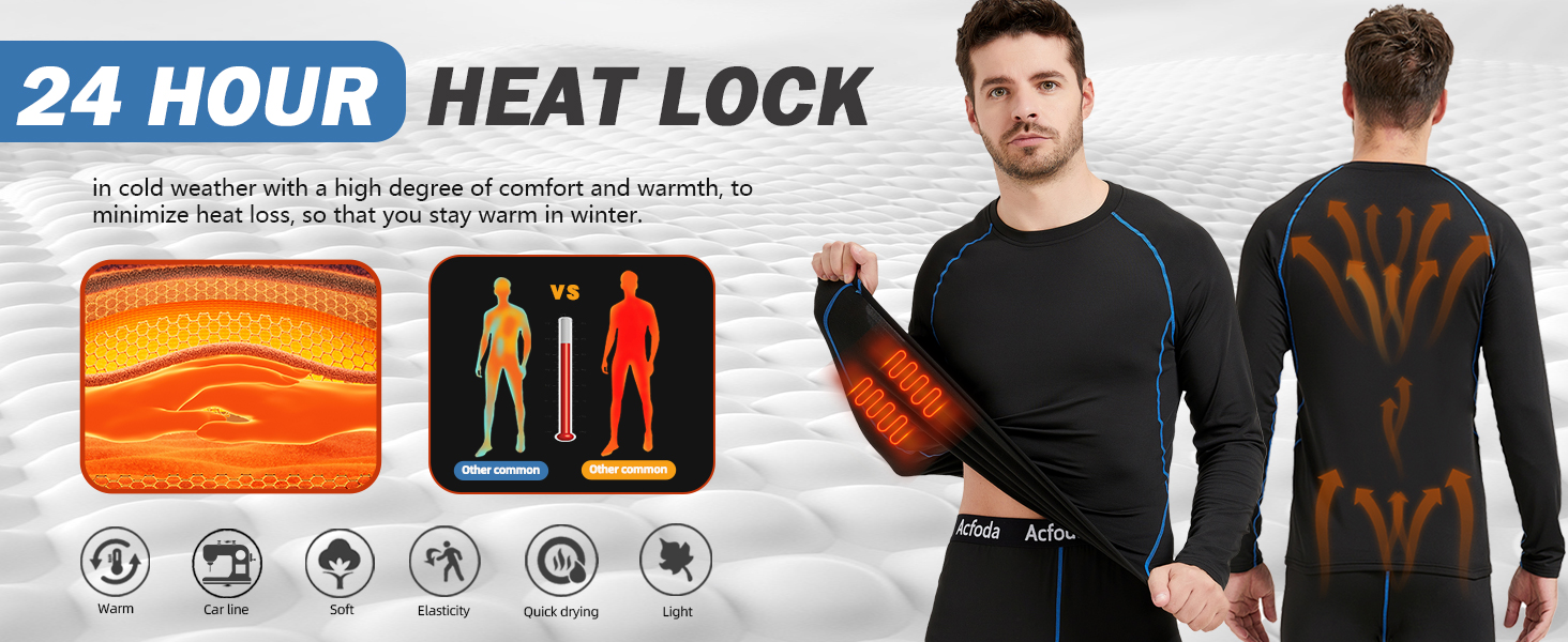 camiseta interior termica hombre