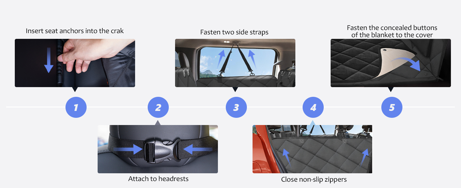 Back Seat Extender for Dogs