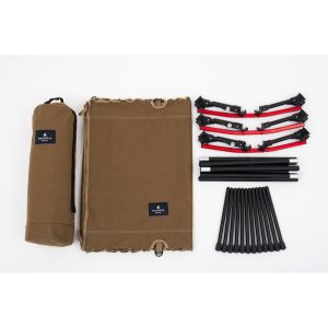 Amazon.co.jp: Naturaldrop コット キャンプ 2way 軽量 高床式 1