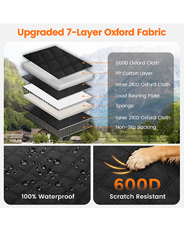waterproof dog car seat cover