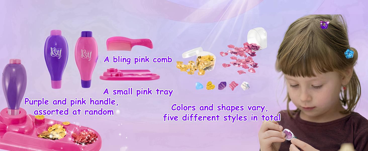 hair gem stamper kit