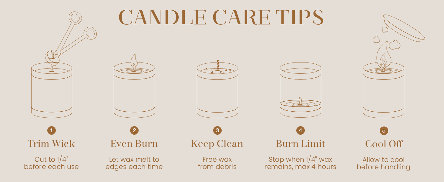 candle care tips