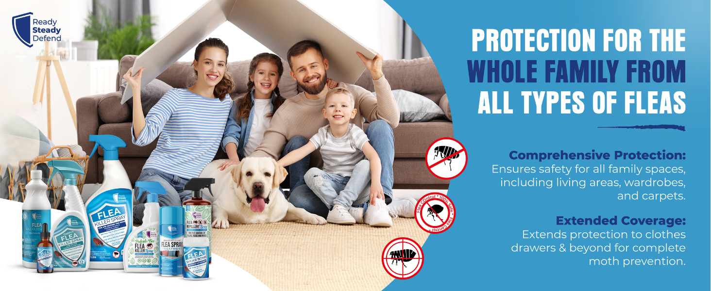 Carpet Flea Killer Spray 650ML Effective Flea Spray for The Home