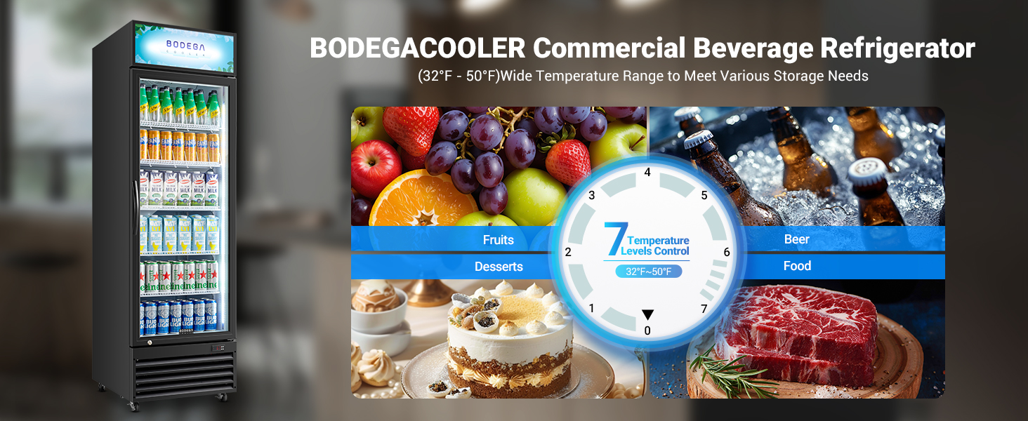 Commercial Merchandiser Refrigerator