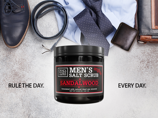 MEN SCRUB SANDALWOOD 