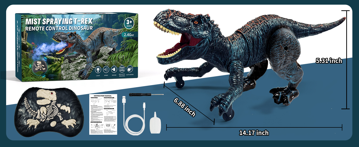 Remote Control Dinosaur Gifts for Kids