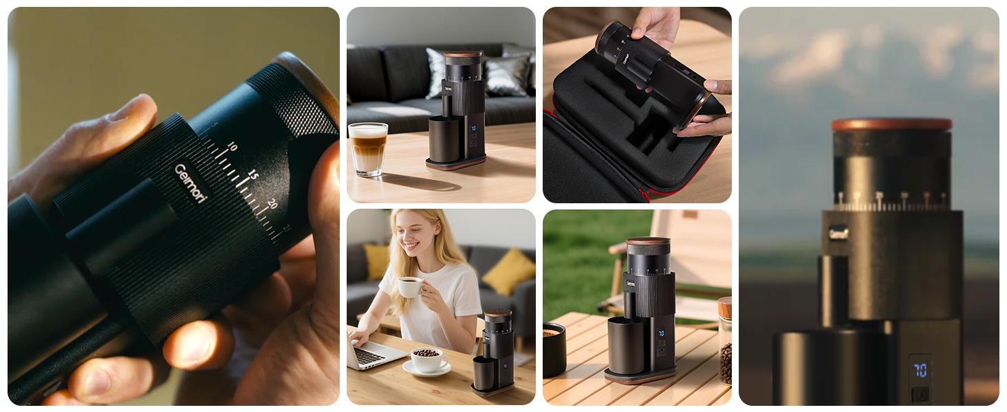 Geimori T38 Portable Coffee Grinder
