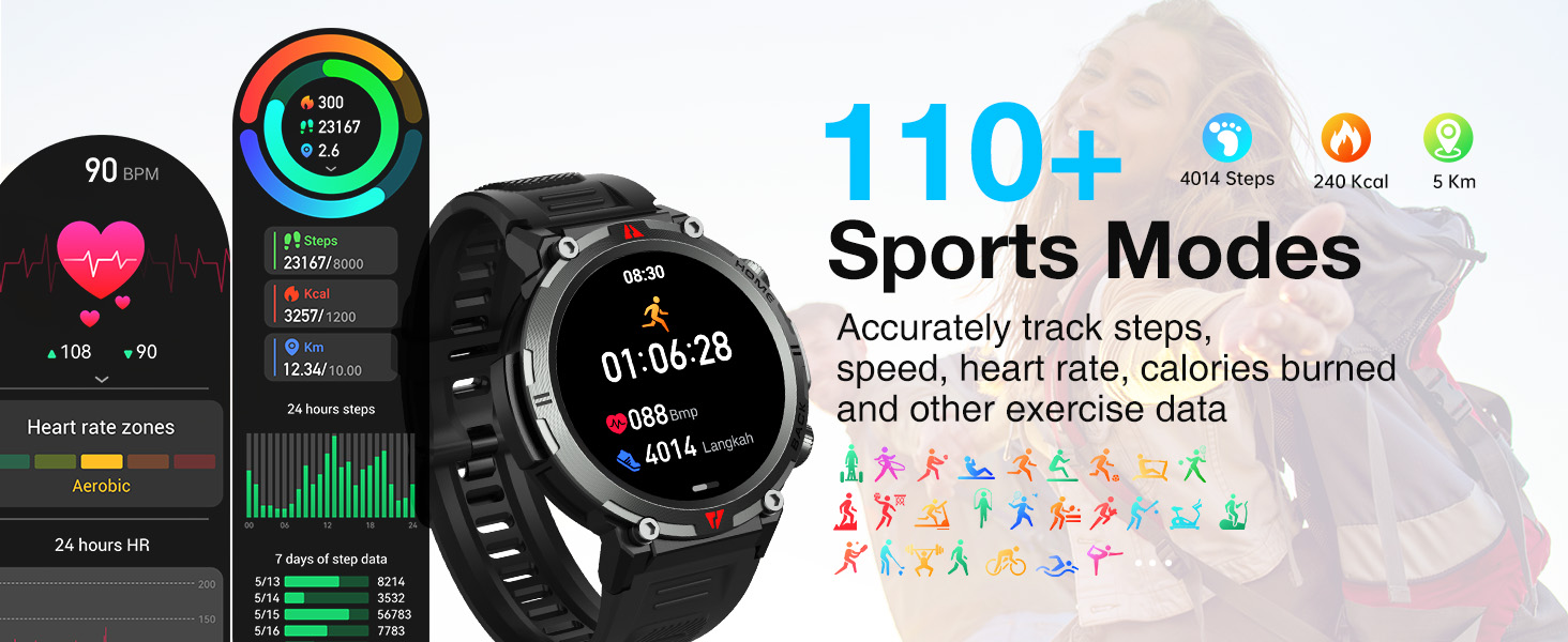 03 Sport Monitor Watch