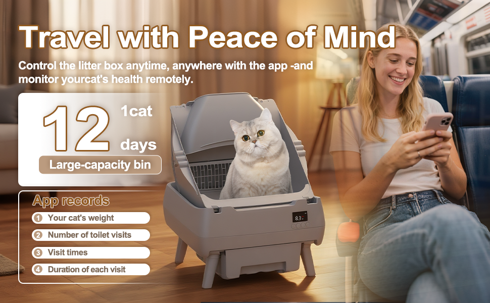 Self Cleaning Litter Box