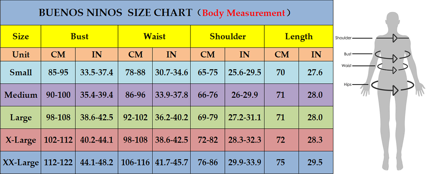 BUENOS NINOS Womens Tunic Tops T Shirt Tees with Side Split Slit