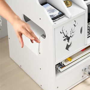 Amazon.co.jp: 【櫻】卓上収納ボックス ファイルボックス 卓上