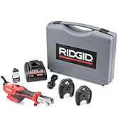 RIDGID 72553 Model RP 115 Mini Press Tool and Battery Kit with 1/2