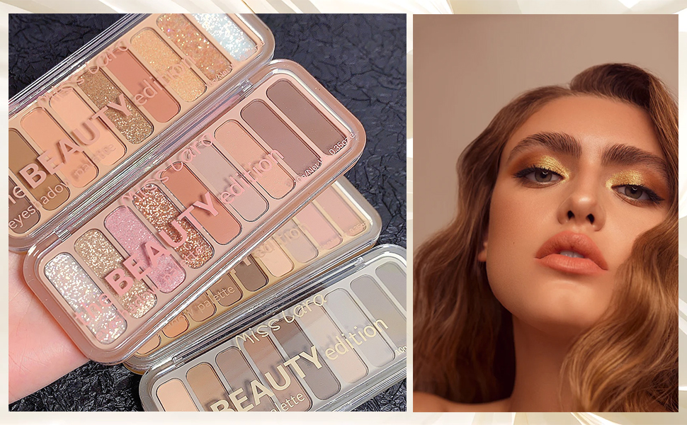 باليت ظلال عيون غير لامعة من 9 ألوان للمبتدئين بالته ايشادو نود سموكي طبيعي جليتر لامع ومطفي مكياج مقاوم للماء ويدوم طويلًا اكسيفور محايد/بيج 2 باليت ظلال عيون غير لامعة من 9 ألوان