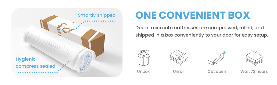 Dourxi mini crib mattress