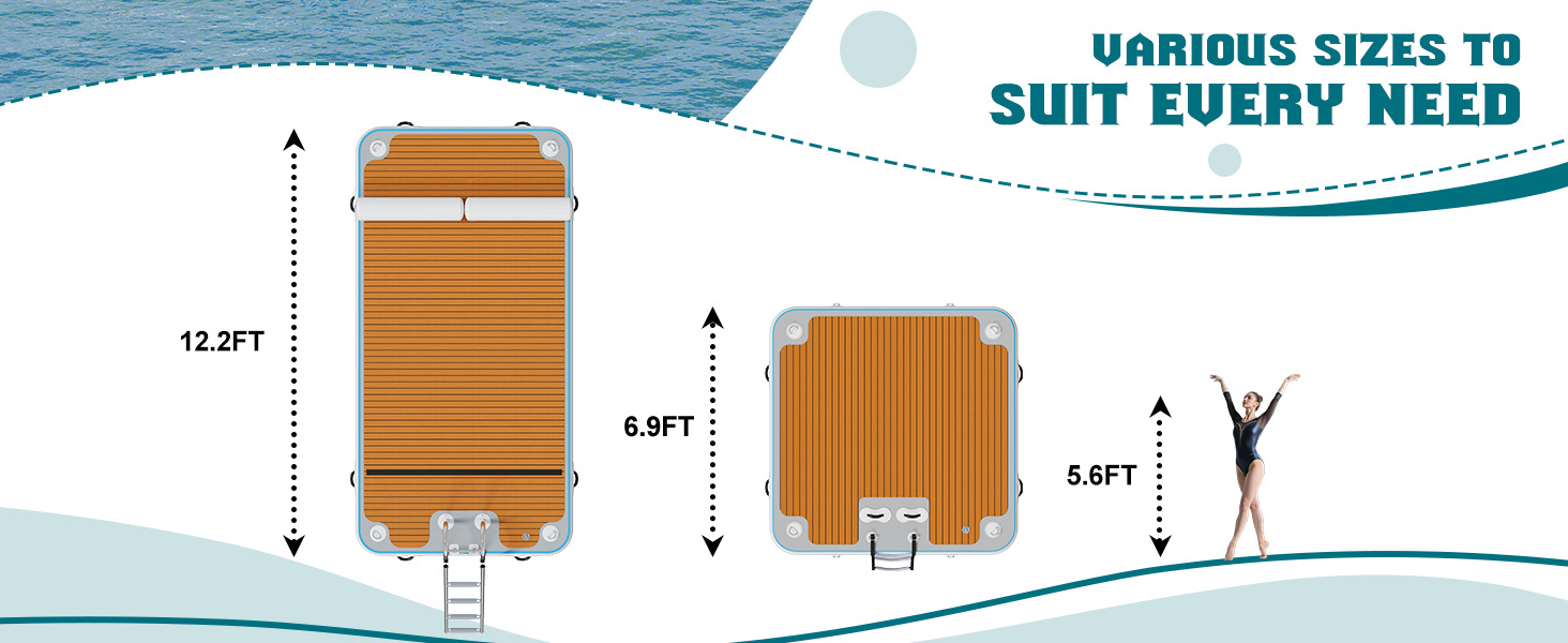 Inflatable Floating Dock