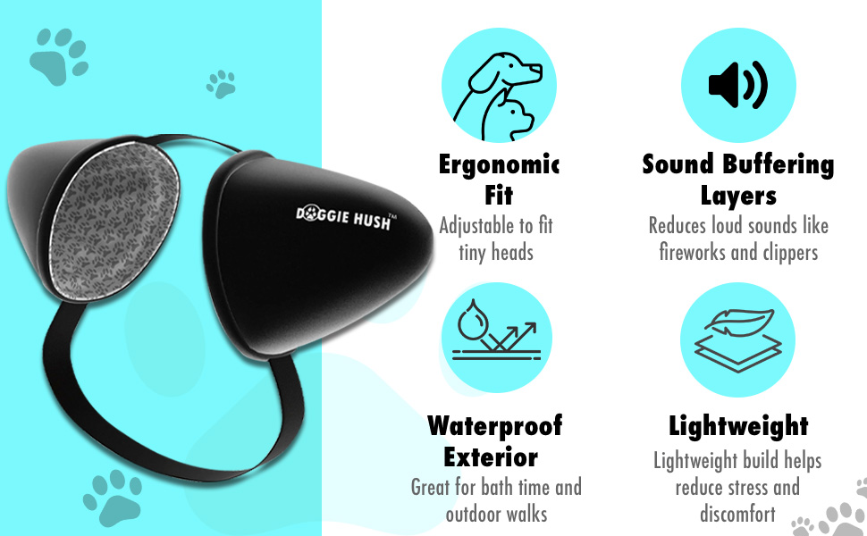 Vet-Approved Noise-Buffering Headwear