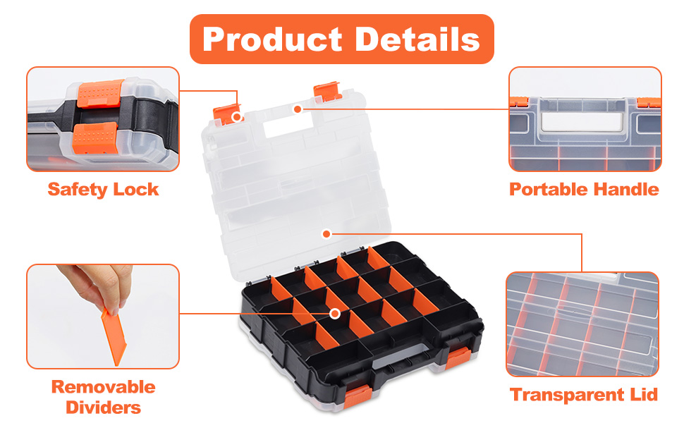 double side tool organizer