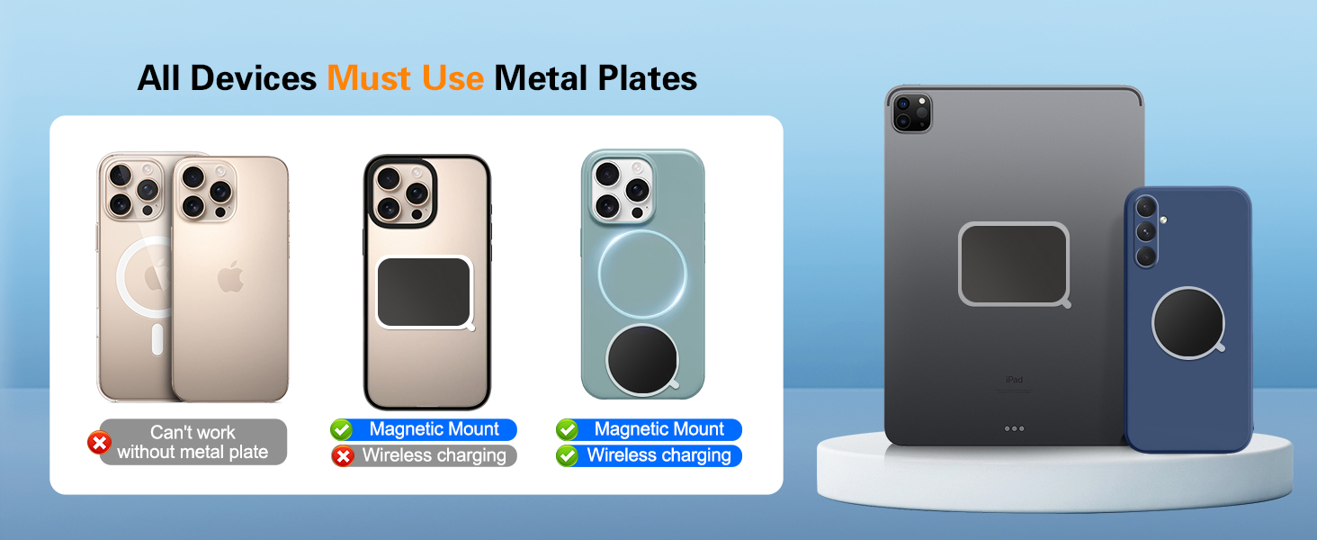 magnetic ipad holder for car