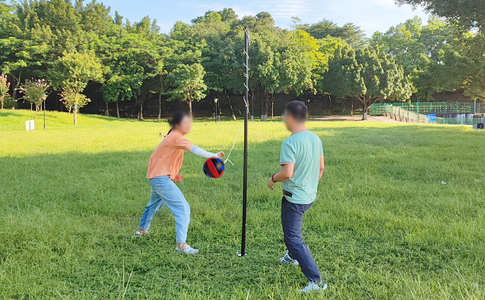 YDDS Portable Tetherball Set with Tetherball Ball, Rope