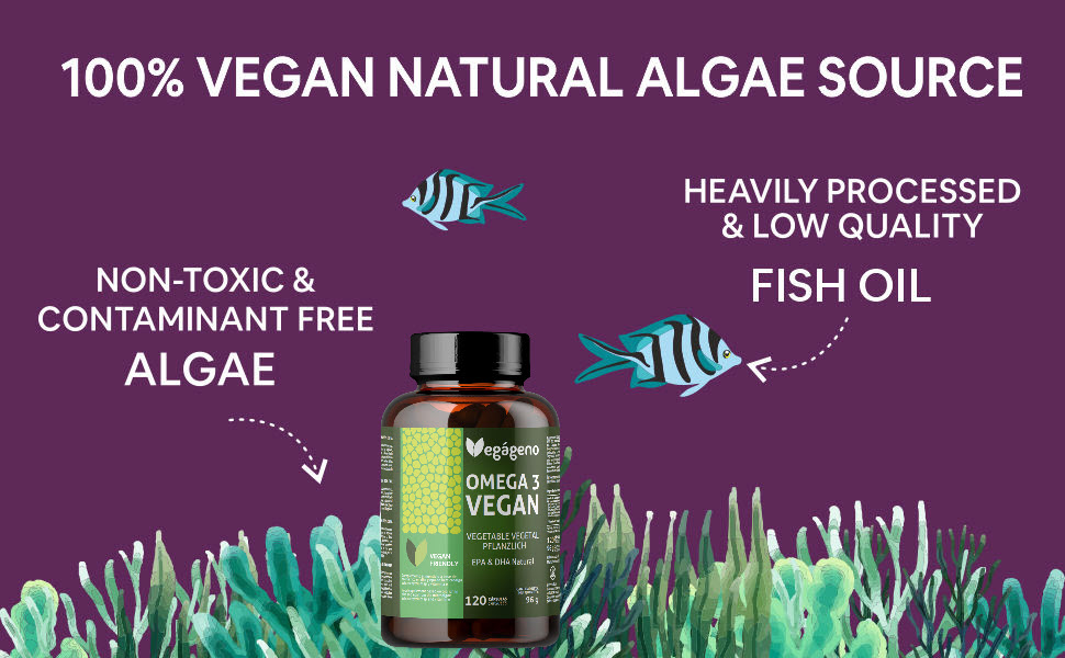 omega 3 nutripure vegan solgar bio vegetal d3 vitamine vitavea vit4ever vegavero algae epax dha 2000
