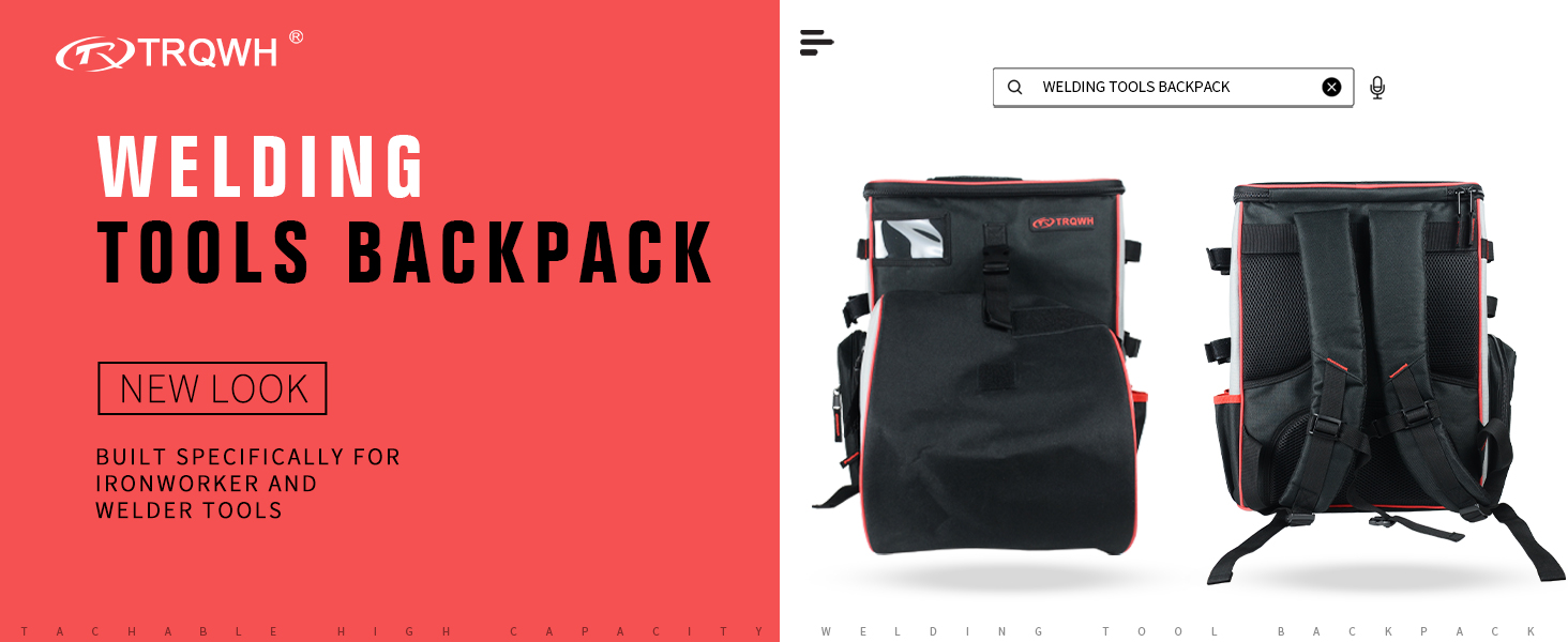 Welding Tools Backpack