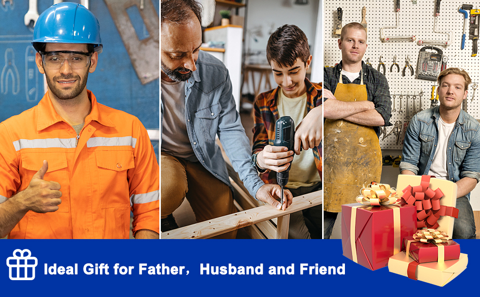 BNNMKL Power Tool Organizer Wall Mount, 3 Layers Cordless