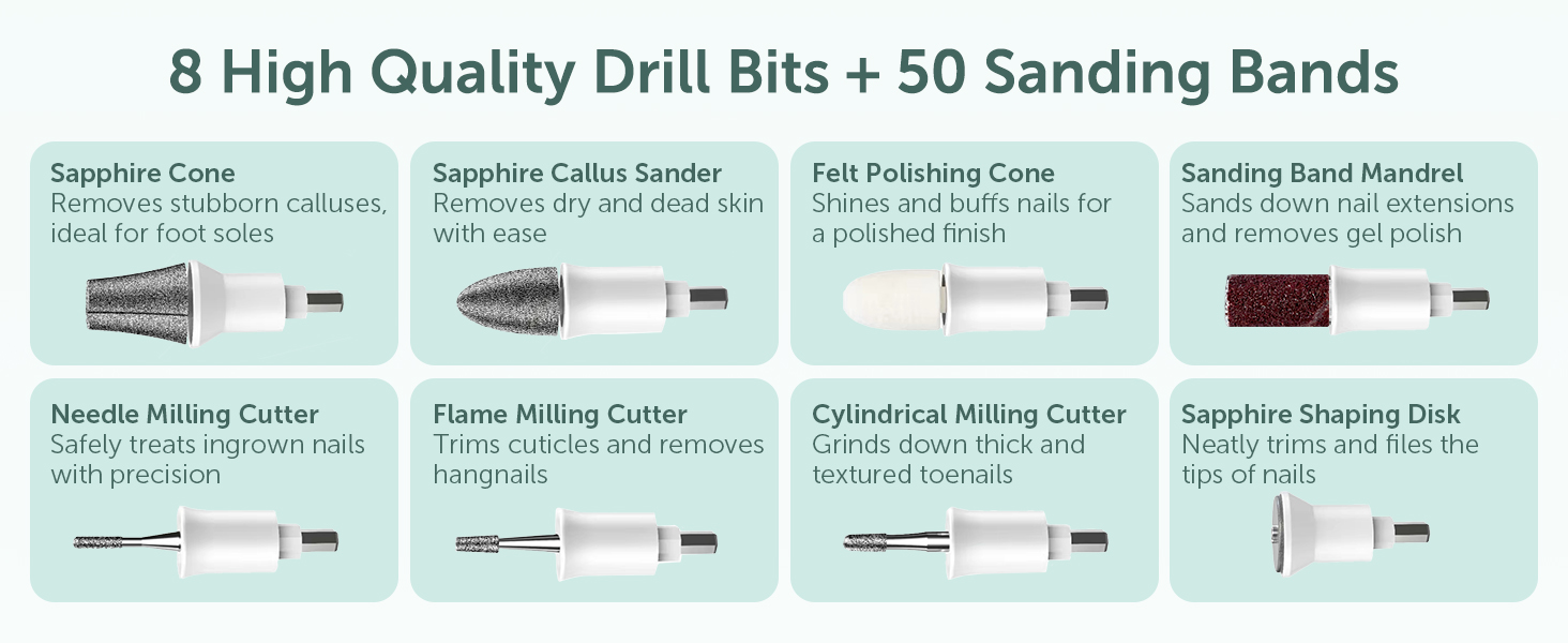 nail drill bits