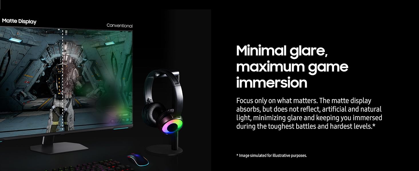 Samsung 43 inch Odyssey Neo G7 4K UHD 144Hz 1ms VESA Display HDR600 Smart Gaming Monitor