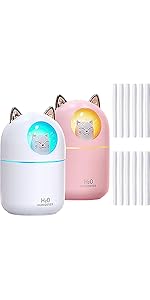 Humidifier Travel Size Personal Humidifier Bedroom Cool Mist Humidifier USB Humidifier Desktop