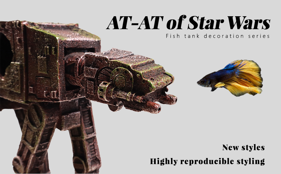 star wars fish tank decorations