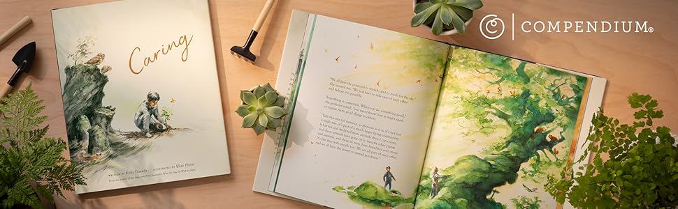 Caring, the mentor series, by kobi yamada, illustrated by Elise Hurst